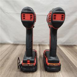 AS-IS- Milwaukee 18V Cordless Brushed 2-Tool Drill/Driver and Impact Driver Kit