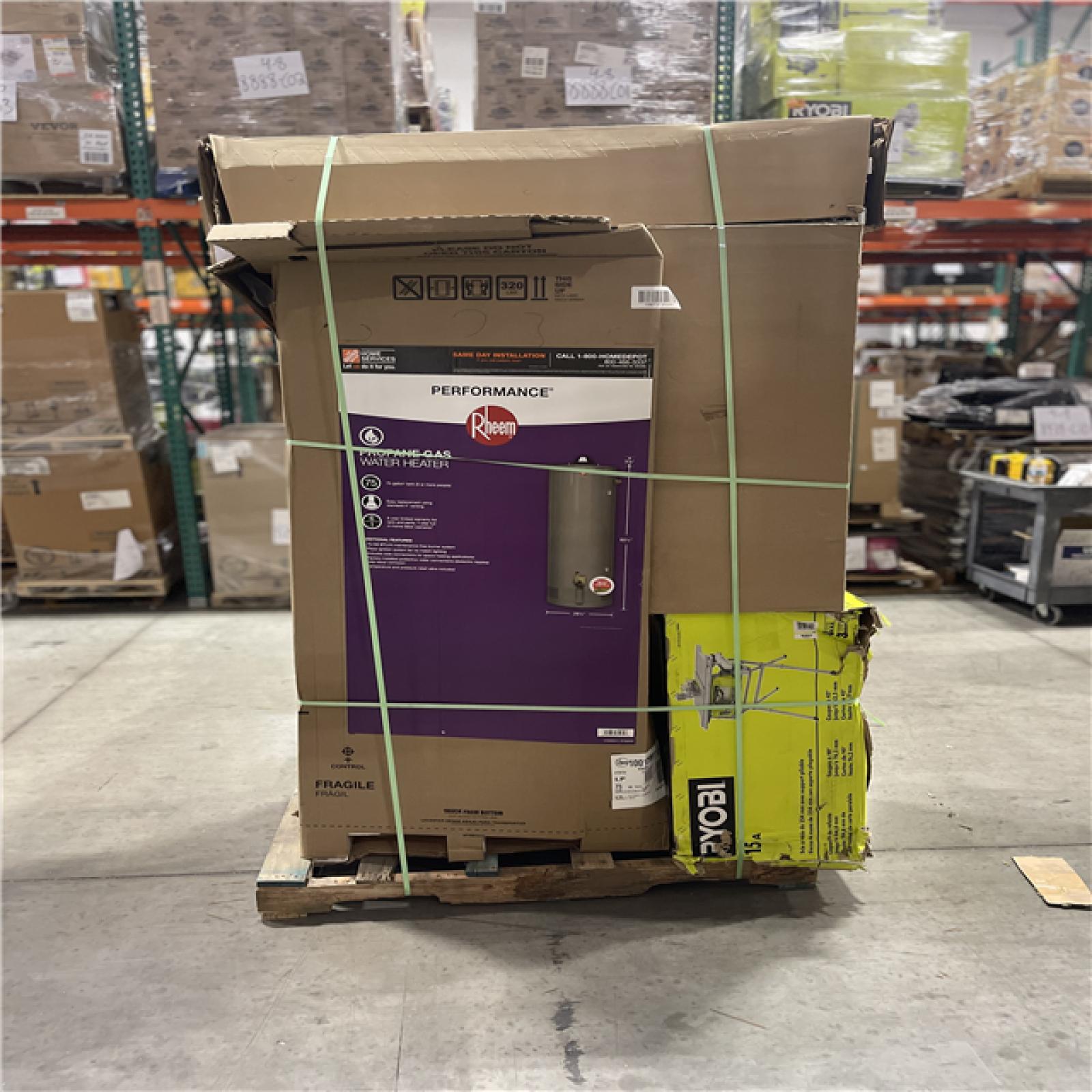 DALLAS LOCATION- AS-IS HOME IMPROVEMENT PALLET