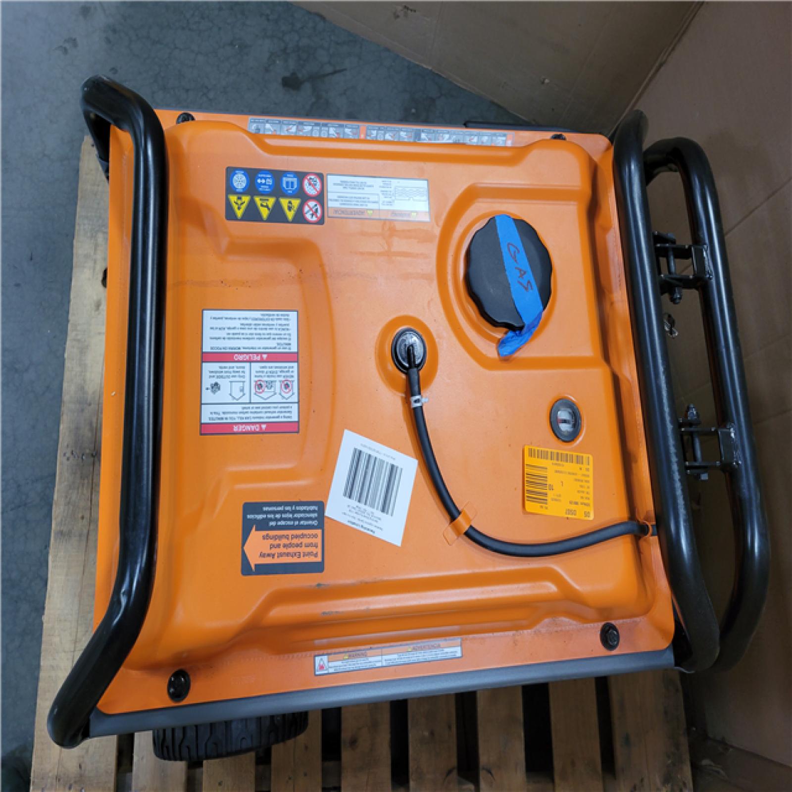 CALIFORNIA AS-IS GENERAC GENERATOR