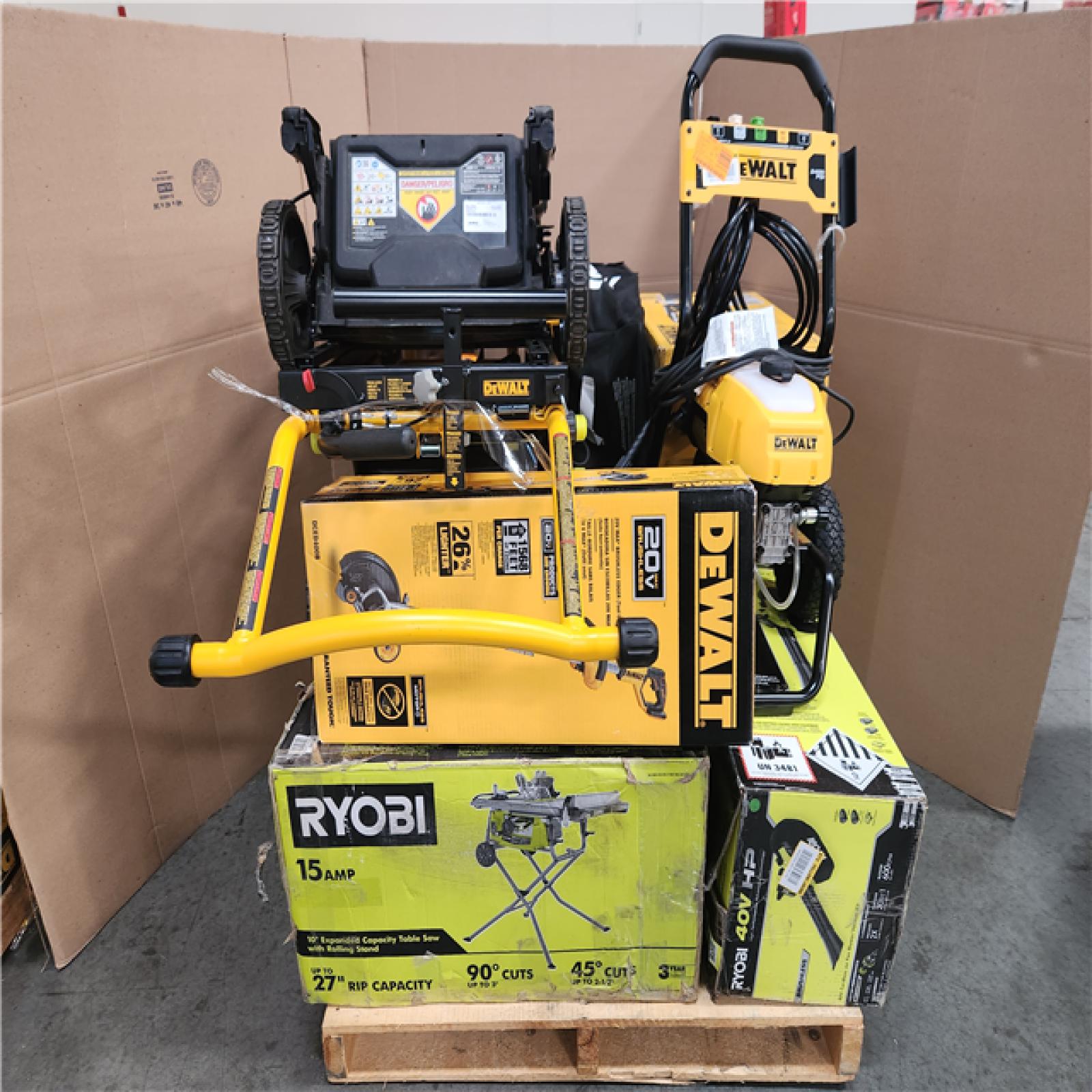 CALIFORNIA AS-IS TOOL PALLET