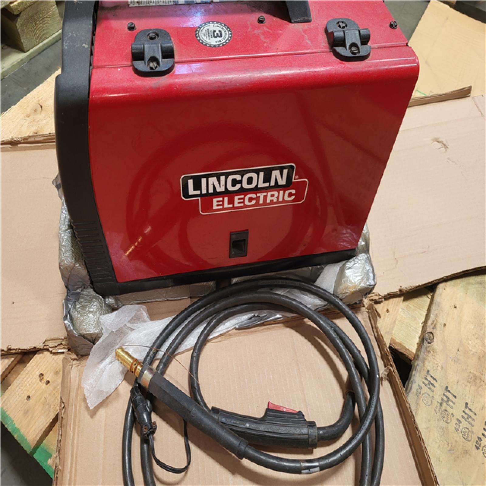 California AS-IS OUTDOOR POWER EQUIPMENT LINCOLN ELECTRIC WELDER