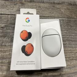 AS-IS Google Pixel Buds Pro True Wireless Bluetooth Headphones-Coral