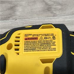 AS-IS DeWalt DCS354D1 20V Cordless Oscillating Multi-Tool Kit