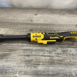 LIKE NEW - DEWALT ATOMIC 20V MAX 3/8 in. Extended Reach Cordless Ratchet (Tool Only)