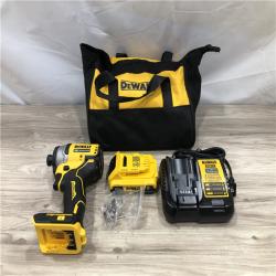AS-IS DEWALT Atomic 20V Max Lithium-Ion Cordless Compact 1/4 in. Impact Driver Kit