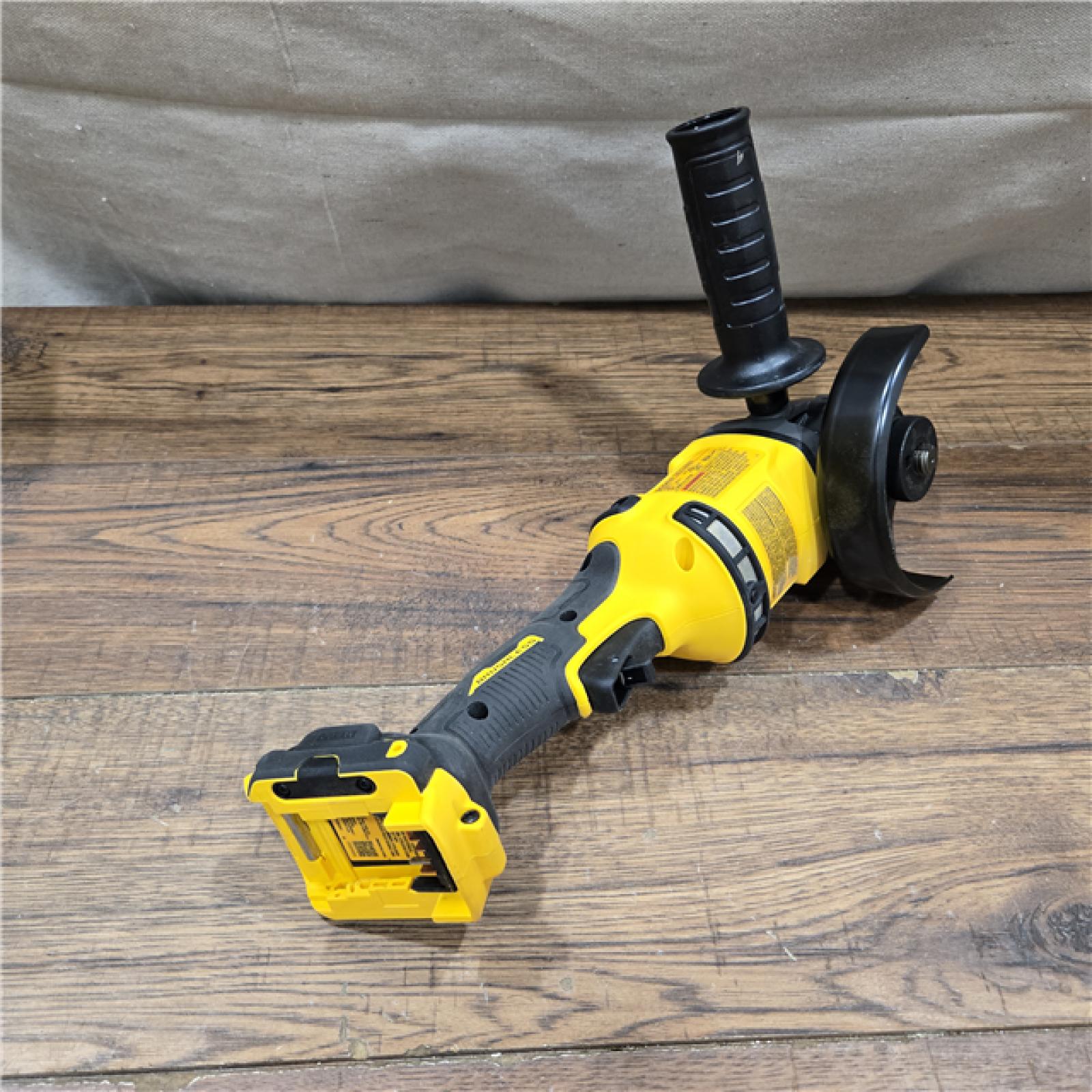 AS-IS DEWALT 60V MAX Cordless Brushless 4.5 in. to 6 in. Small Angle Grinder with Kickback Brake (Tool Only)