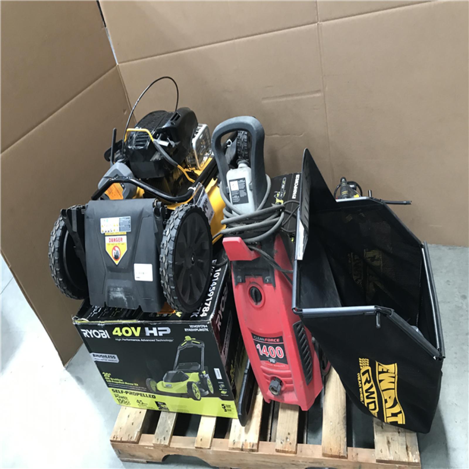 CALIFORNIA AS-IS OUTDOOR POWER EQUIPMENT