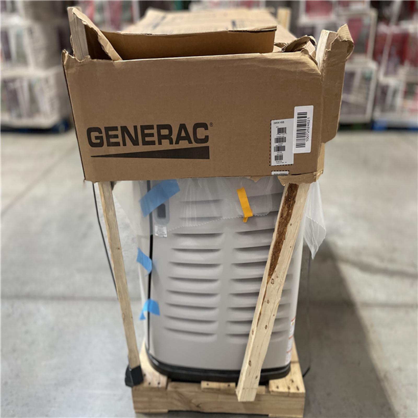 DALLAS LOCATION- AS-IS GENERAC 24 000kW Generator and 200-AMP Transfer Switch