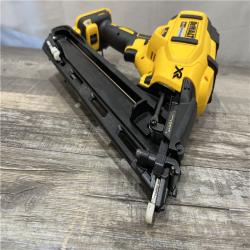 AS-IS DEWALT Cordless 20V MAX XR Angled Finish Nailer (Tool Only)