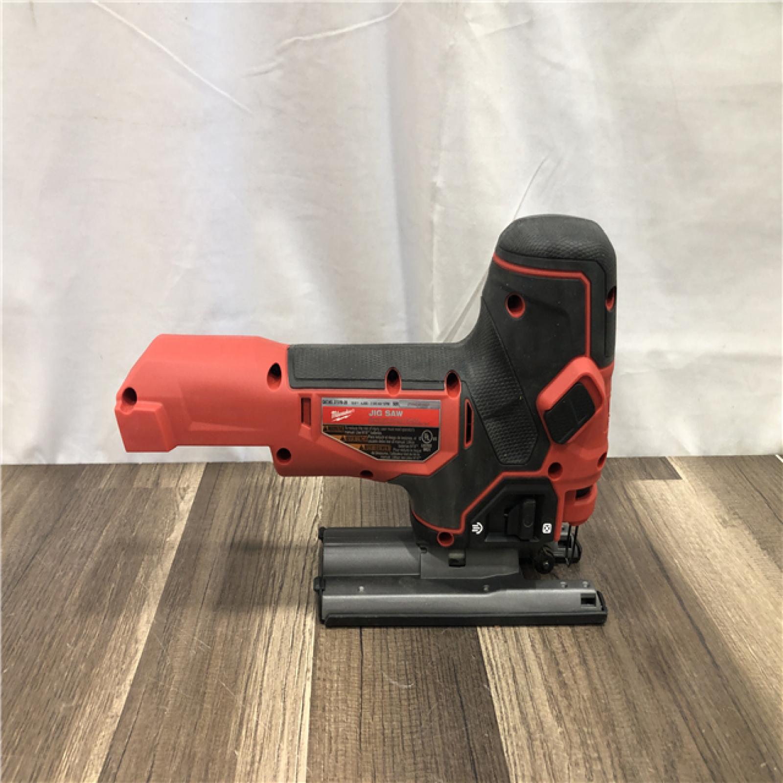 AS-IS Milwaukee FUEL 18V Lithium-Ion Brushless Cordless Barrel Grip Jig Saw (Tool Only)