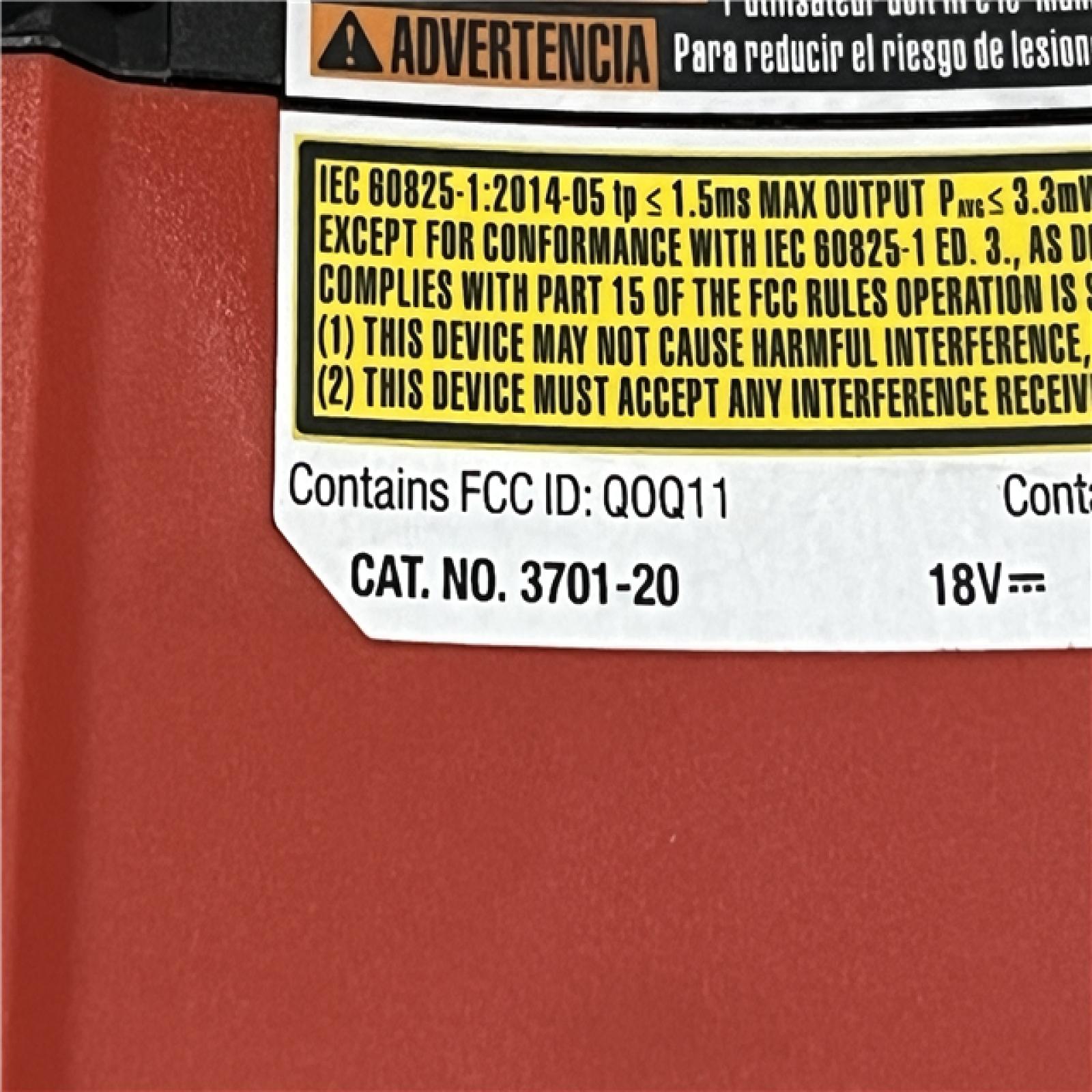 AS-IS Milwaukee M18 2000 ft. Red Exterior Rotary Laser Level Kit