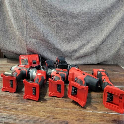 CALIFORNIA NEW MILWAUKEE M18 5-TOOL COMBO KIT(BATTERIES,CHARGER,AND BAG INCLUDED)
