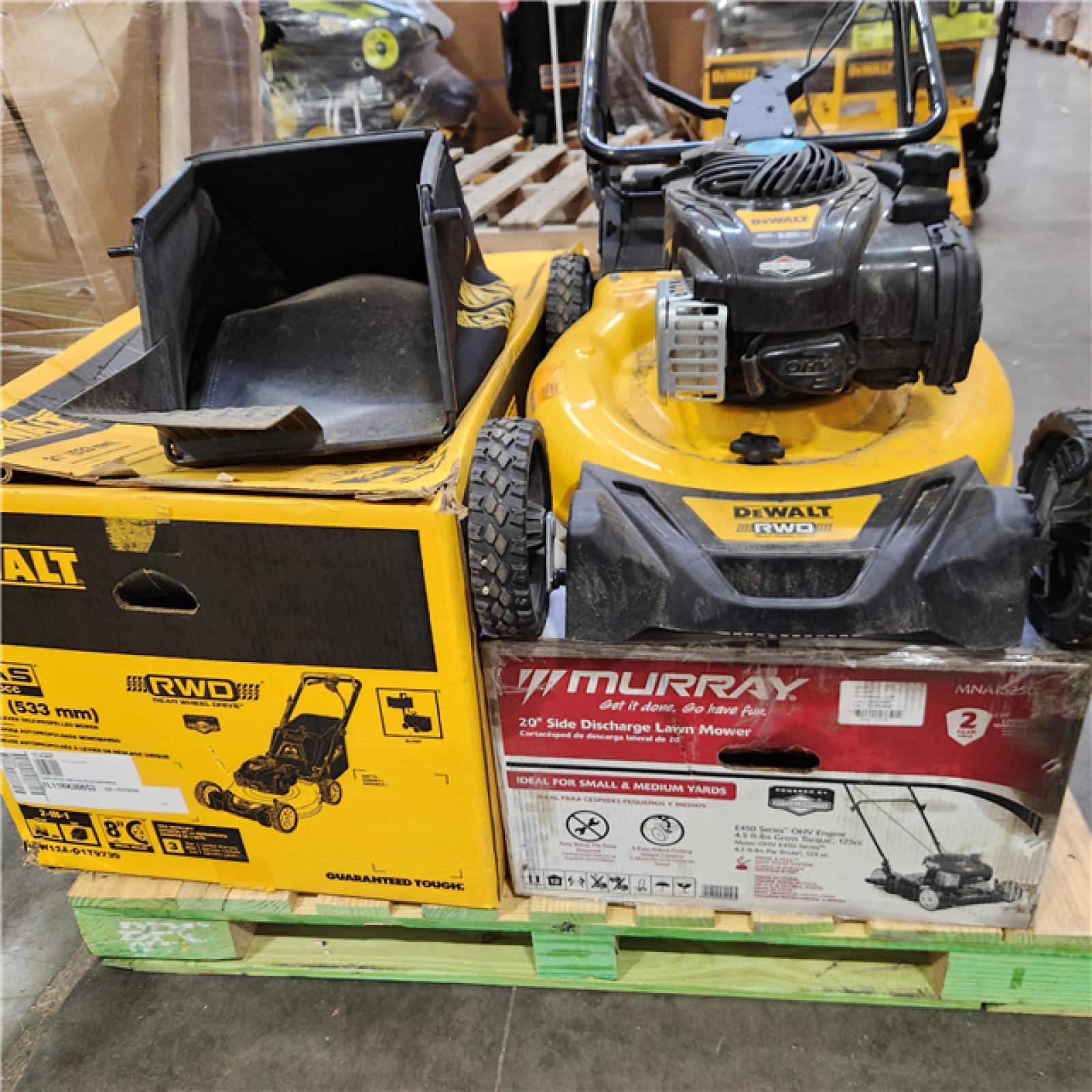 Dallas Location - As-Is Lawn Mower Pallet ( LOT OF 3)