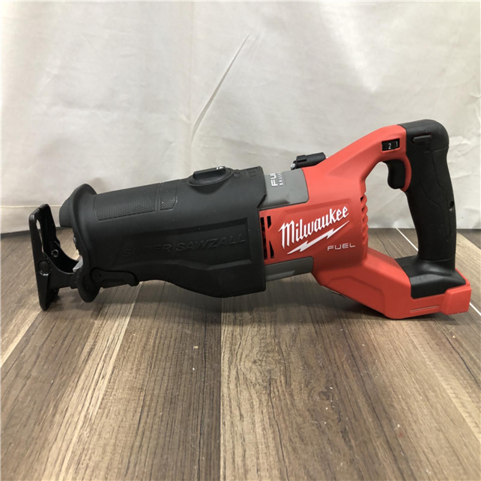 AS-IS Milwaukee FUEL 18V Lithium-Ion Brushless Cordless Super SAWZALL Orbital Reciprocating Saw (Tool-Only)