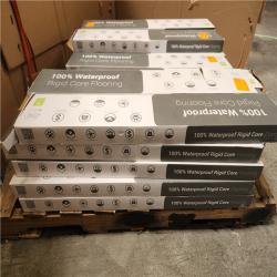 Phoenix AS-IS  Kenmore Pine 6 MIL x 6 in. W x 36 in. L Waterproof Click Lock Vinyl Plank Flooring (528 sq. ft./22 case)