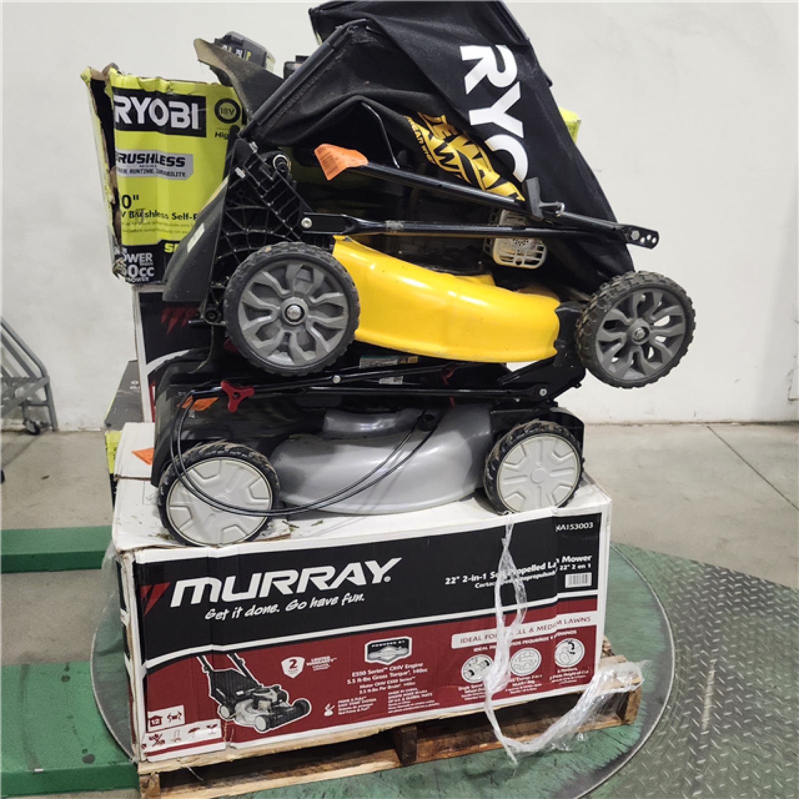 Dallas Location - As-Is Lawn Mower Pallet