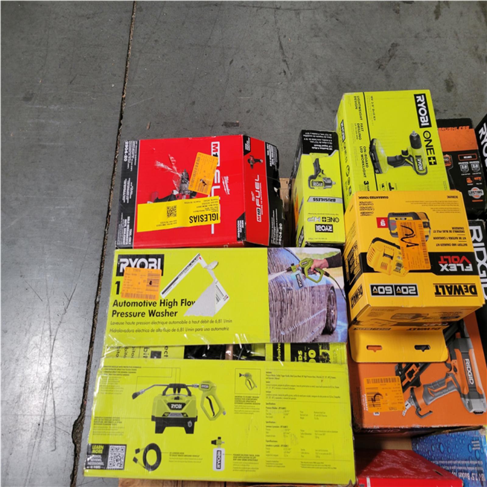 CALIFORNIA AS-IS TOOL PALLET