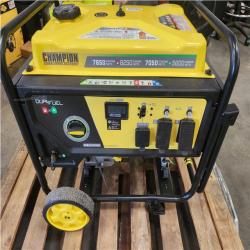 Phoenix LIKE NEW Champion Power Equipment 7850/6250-Watt Recoil Start Dual Fuel Portable Generator w/ Free 3-Year Warranty for Home Backup and Storm Prep