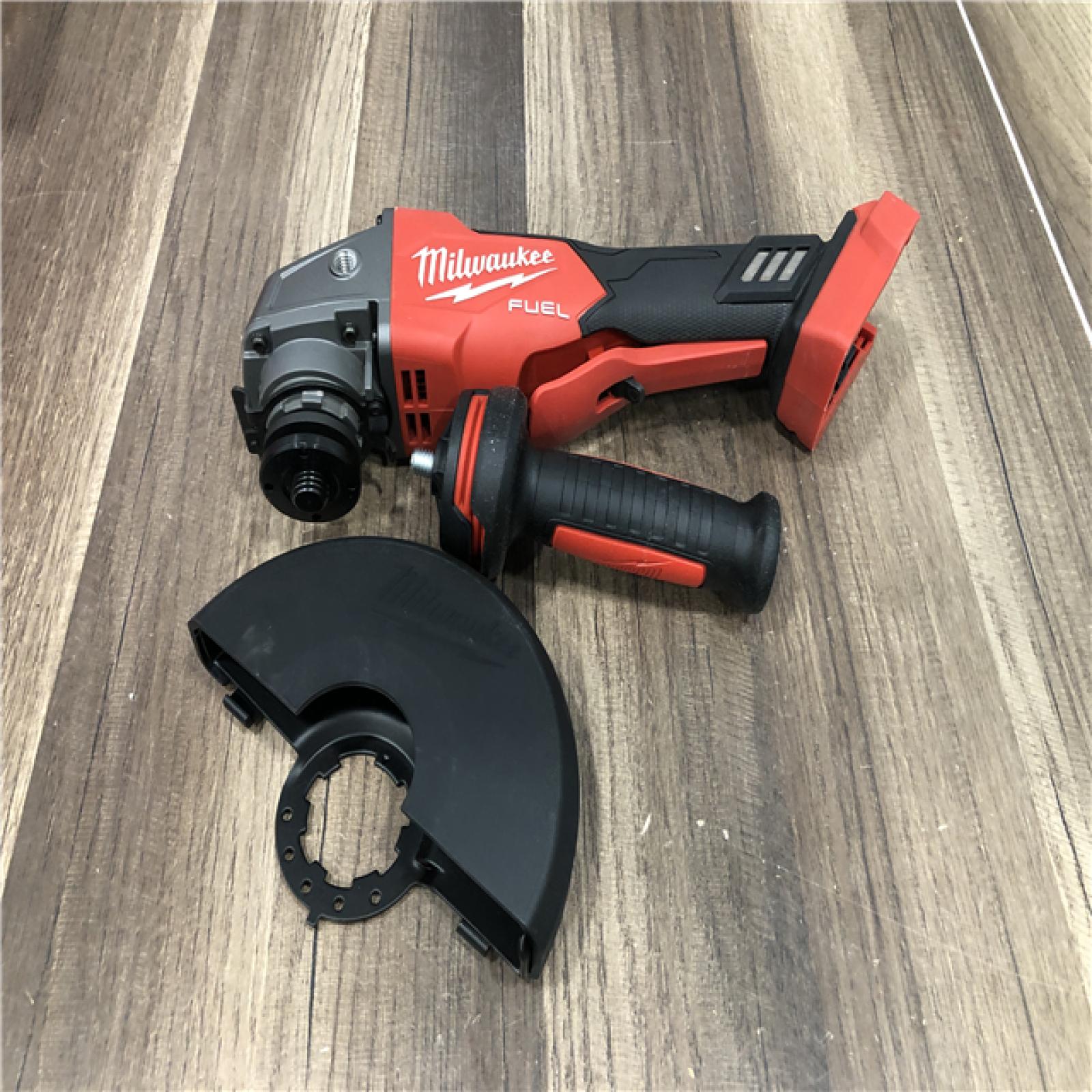 AS-IS Milwaukee FUEL 18V Lithium-Ion Brushless Cordless 4-1/2 in./5 in. Grinder w/Paddle Switch (Tool-Only)