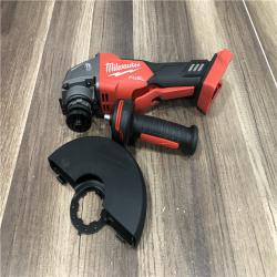 AS-IS Milwaukee FUEL 18V Lithium-Ion Brushless Cordless 4-1/2 in./5 in. Grinder w/Paddle Switch (Tool-Only)