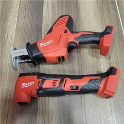 AS-IS M18 18V Lithium-Ion Cordless Combo Kit (5-Tool) with (2) Batteries, Charger and Tool Bag