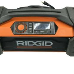 NEW! - RIDGID Jobsite Radio Speaker Bluetooth Wireless R84087 18V