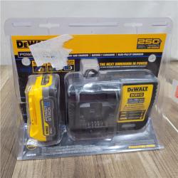 NEW! DEWALT DCBP034C 20V MAX Starter Kit with PowerStack Lithium-Ion Compact Battery and Charger