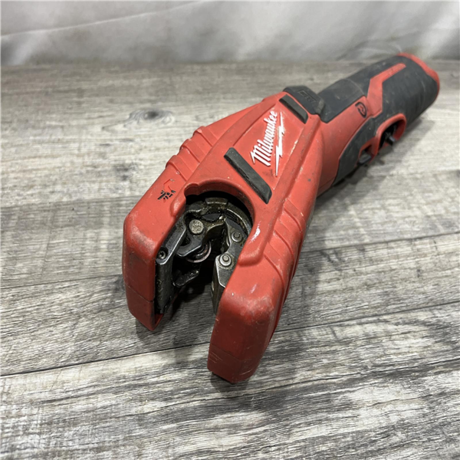 AS-IS Milwaukee 12V Lithium-Ion Cordless Copper Tubing Cutter (Tool-Only)