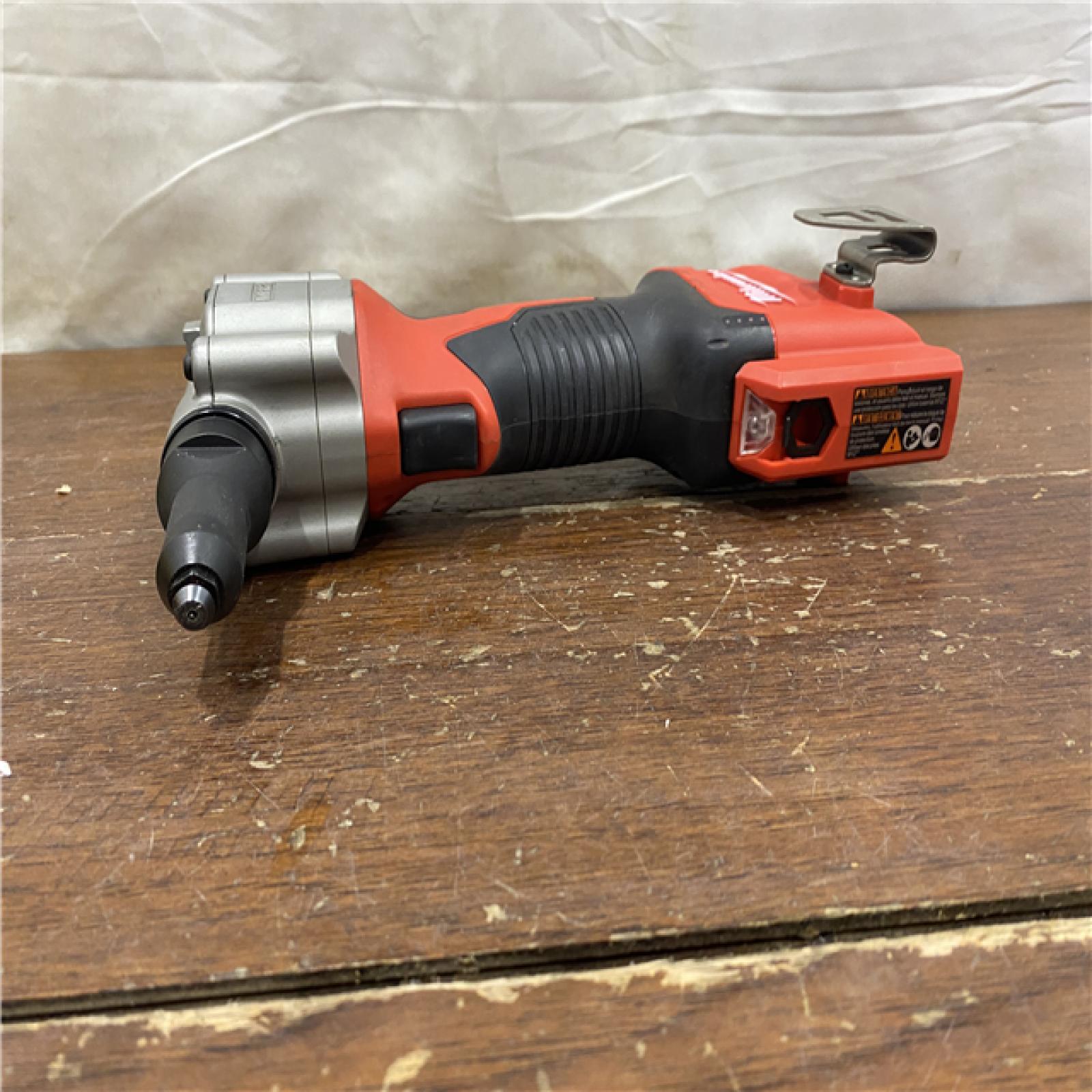 AS-IS Milwaukee M12 12-Volt Lithium-Ion Cordless Rivet Tool (Tool-Only)