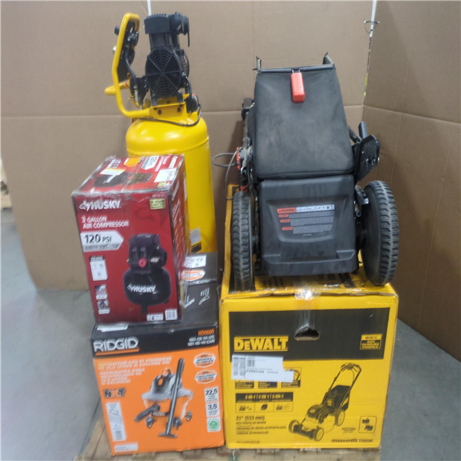 California AS-IS OUTDOOR POWER EQUIPMENT