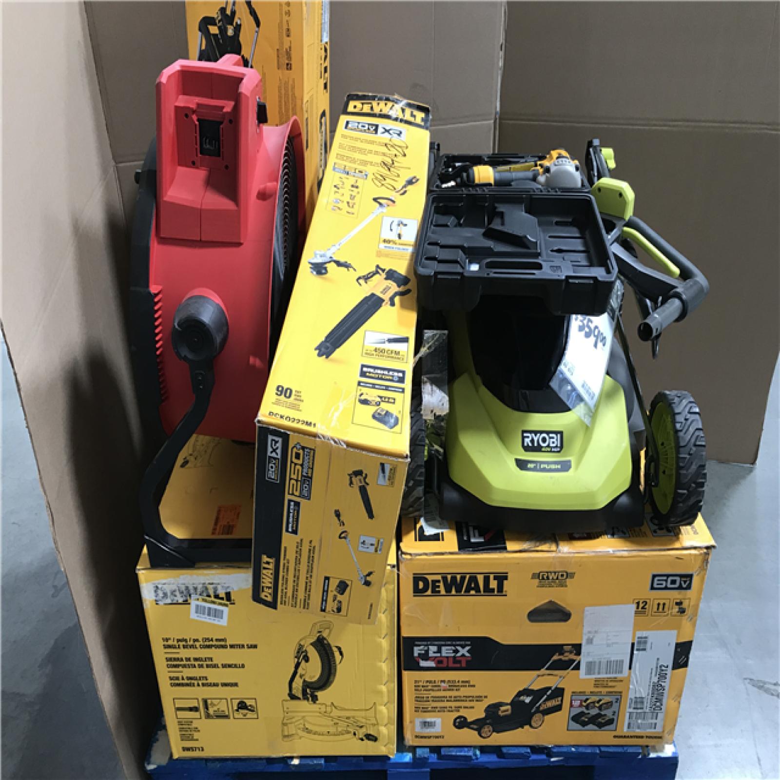 CALIFORNIA AS-IS TOOL PALLET