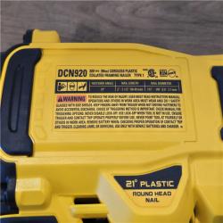 AS-IS DEWALT 20-Volt 21° Cordless Framing Nailer (Tool-Only)