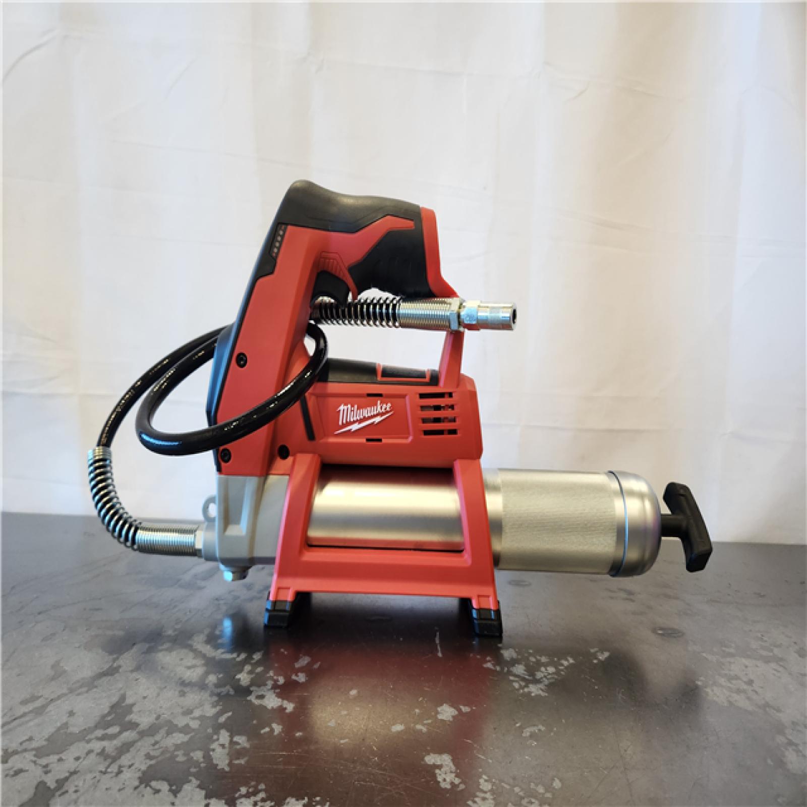 AS-IS- Milwaukee 12V Lithium-Ion Cordless Grease Gun (Tool-Only)