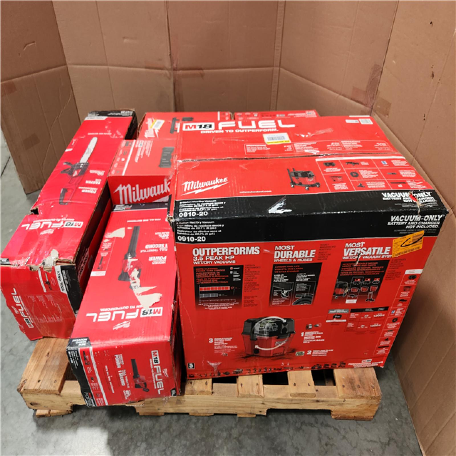 CALIFORNIA AS-IS TOOL PALLET
