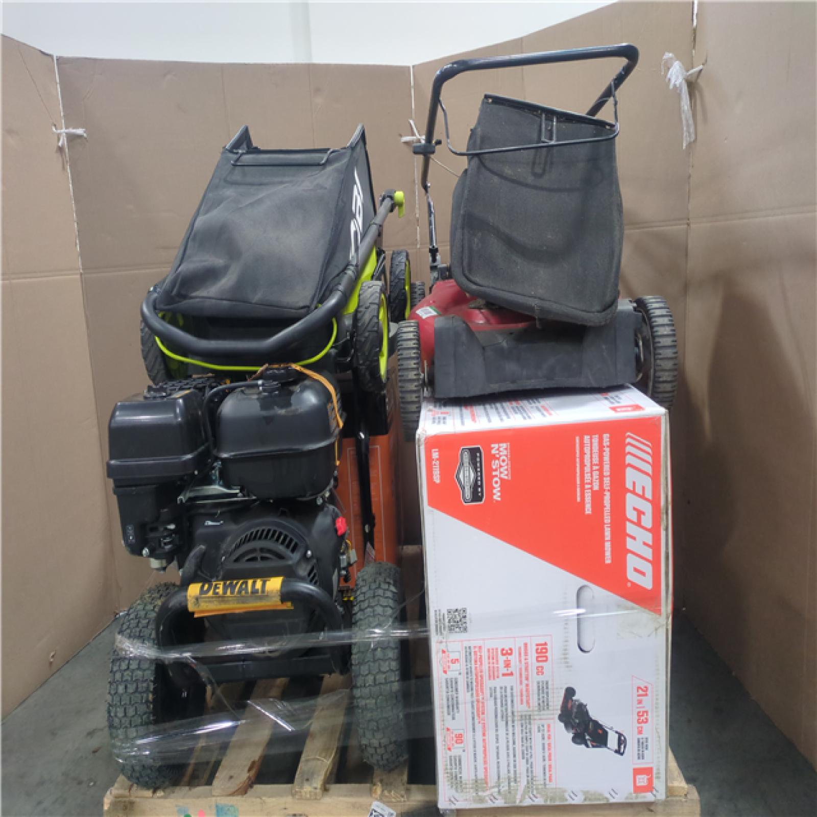 CALIFORNIA AS-IS OUTDOOR POWER EQUIPMENT