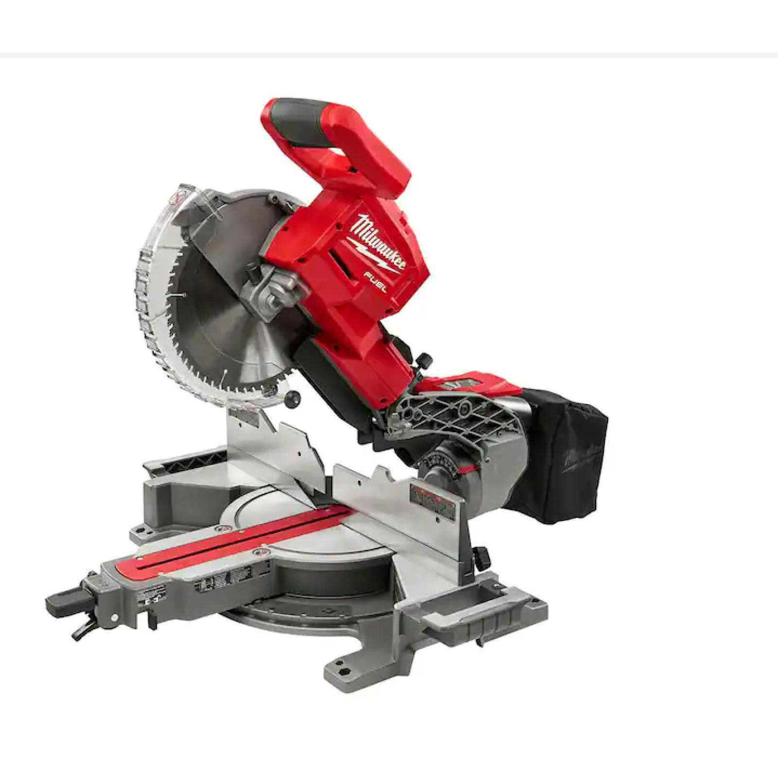 DALLAS LOCATION - Milwaukee M18 FUEL 18V Lithium-Ion Brushless Cordless 10 in. Dual Bevel Sliding Compound Miter Saw (Tool-Only)