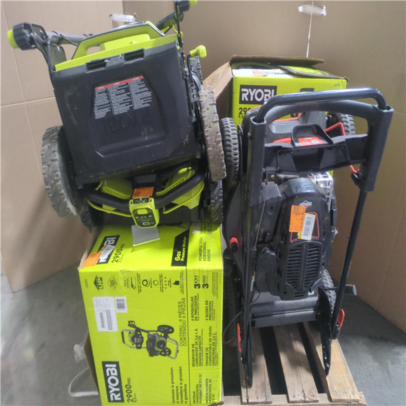 CALIFORNIA AS-IS OUTDOOR POWER EQUIPMENT