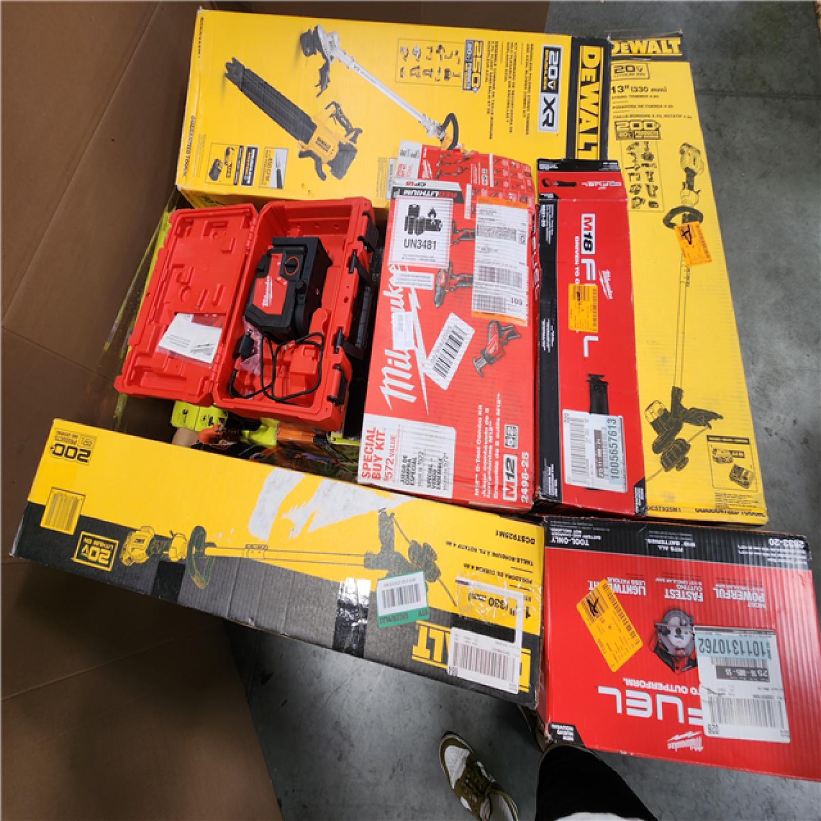 CALIFORNIA AS-IS TOOL PALLET