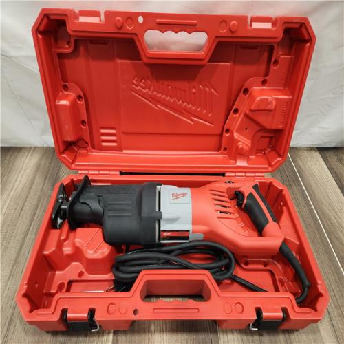 AS-IS- Milwaukee 15.0 Amp Super Sawzall Reciprocating Saw with Carrying Case (TOOL ONLY)