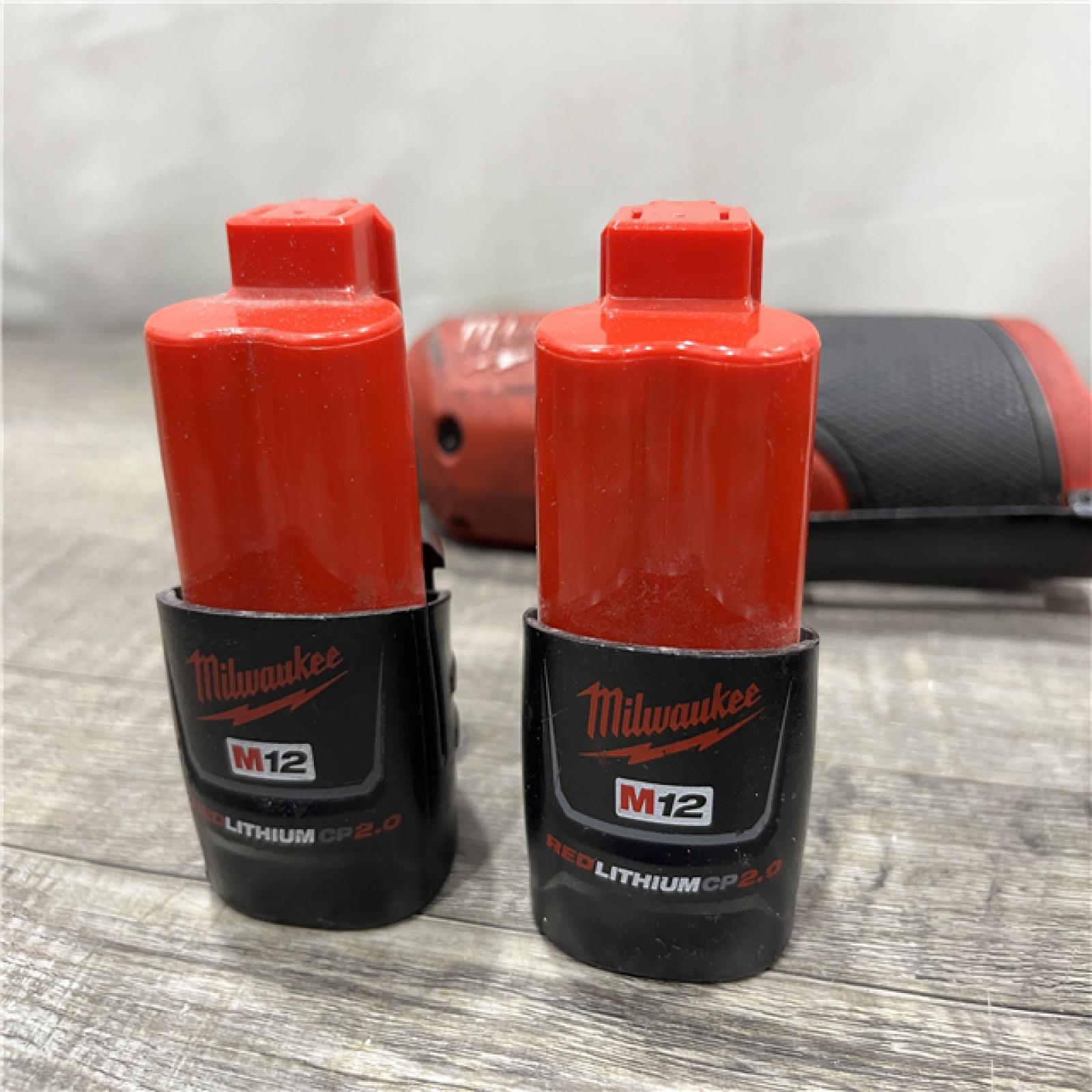 AS-IS Milwaukee FUEL 12V Lithium-Ion Brushless Cordless High Speed 3/8 in. Ratchet Kit