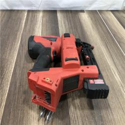 AS-IS Milwaukee FUEL 18-Volt Lithium-Ion Brushless Cordless 18-Gauge 1/4 in. Narrow Crown Stapler (Tool-Only)