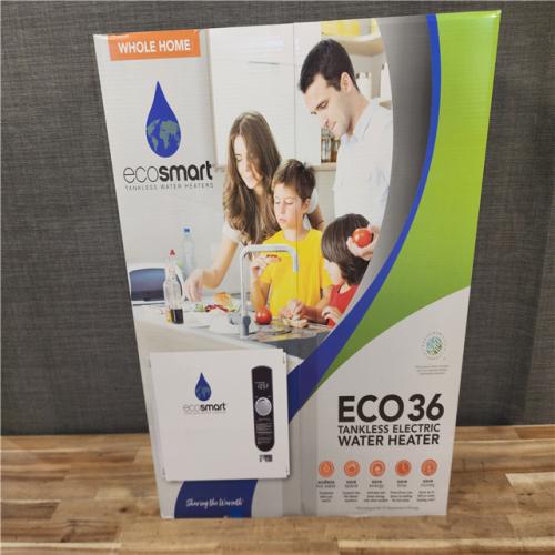 HOUSTON LOCATION - AS-IS (NEW) ECO36 TANKLESS ELECTRIC WATER HEATER