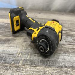 AS-IS DEWALT 20V XR Brushless Cordless 1/4 in. Quiet Hydraulic Impact Driver (Tool-Only)