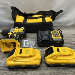 AS-IS DEWALT 20V XR Lithium-Ion Cordless Brushless 1/2 in. Drill/Driver Kit
