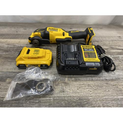 AS-IS DEWALT ATOMIC 20V MAX Cordless Brushless Oscillating Multi Tool Kit