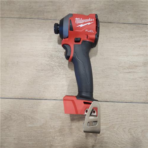 AS-IS- Milwaukee FUEL 18V Lithium-Ion Brushless Cordless 1/4 in. Hex Impact Driver (Tool-Only)
