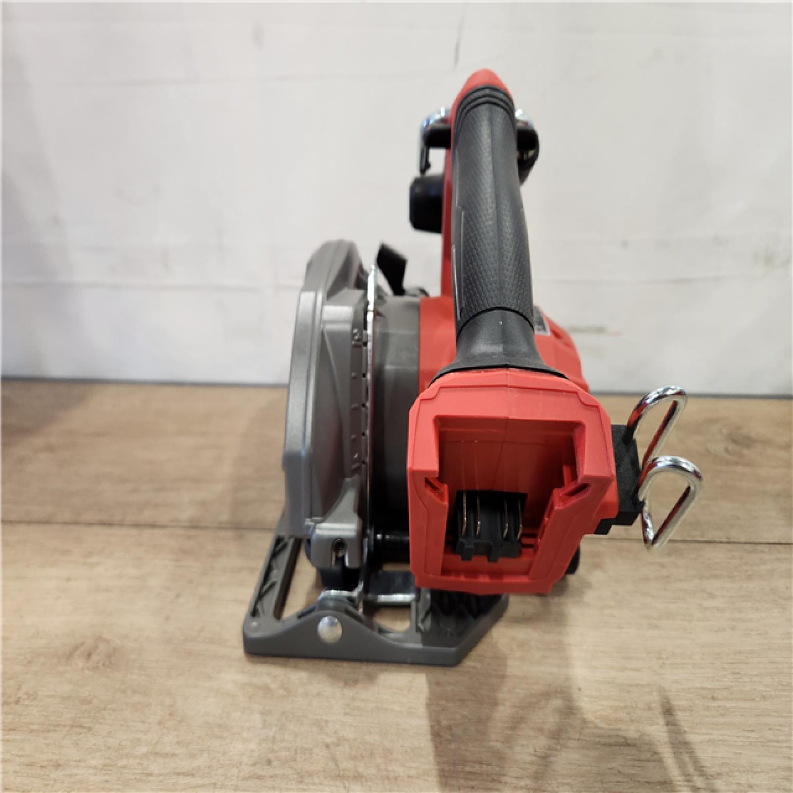 AS-IS- Milwaukee FUEL 18V Lithium-Ion Brushless Cordless 6-1/2 in. Circular Saw (Tool-Only)