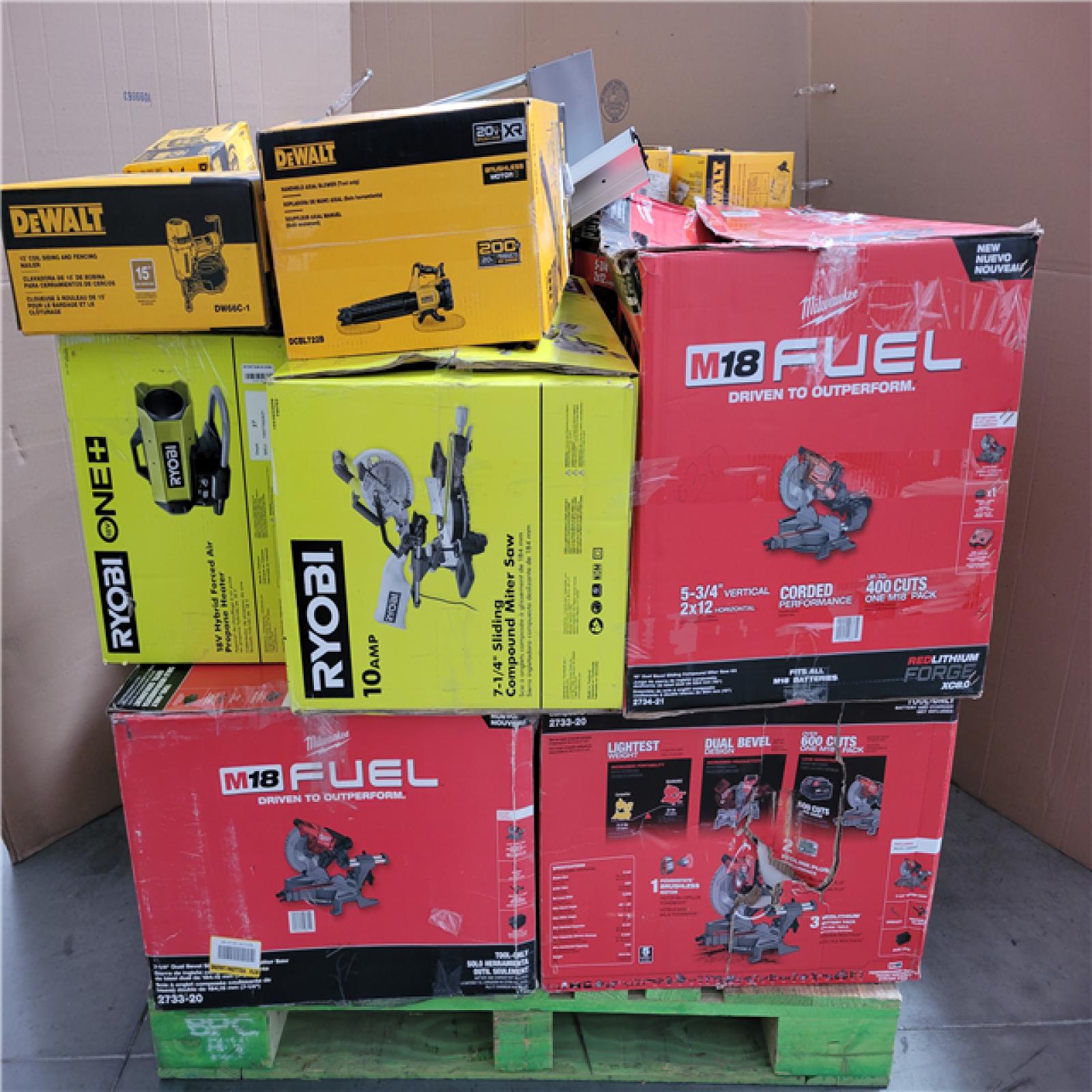 CALIFORNIA AS-IS TOOL PALLET