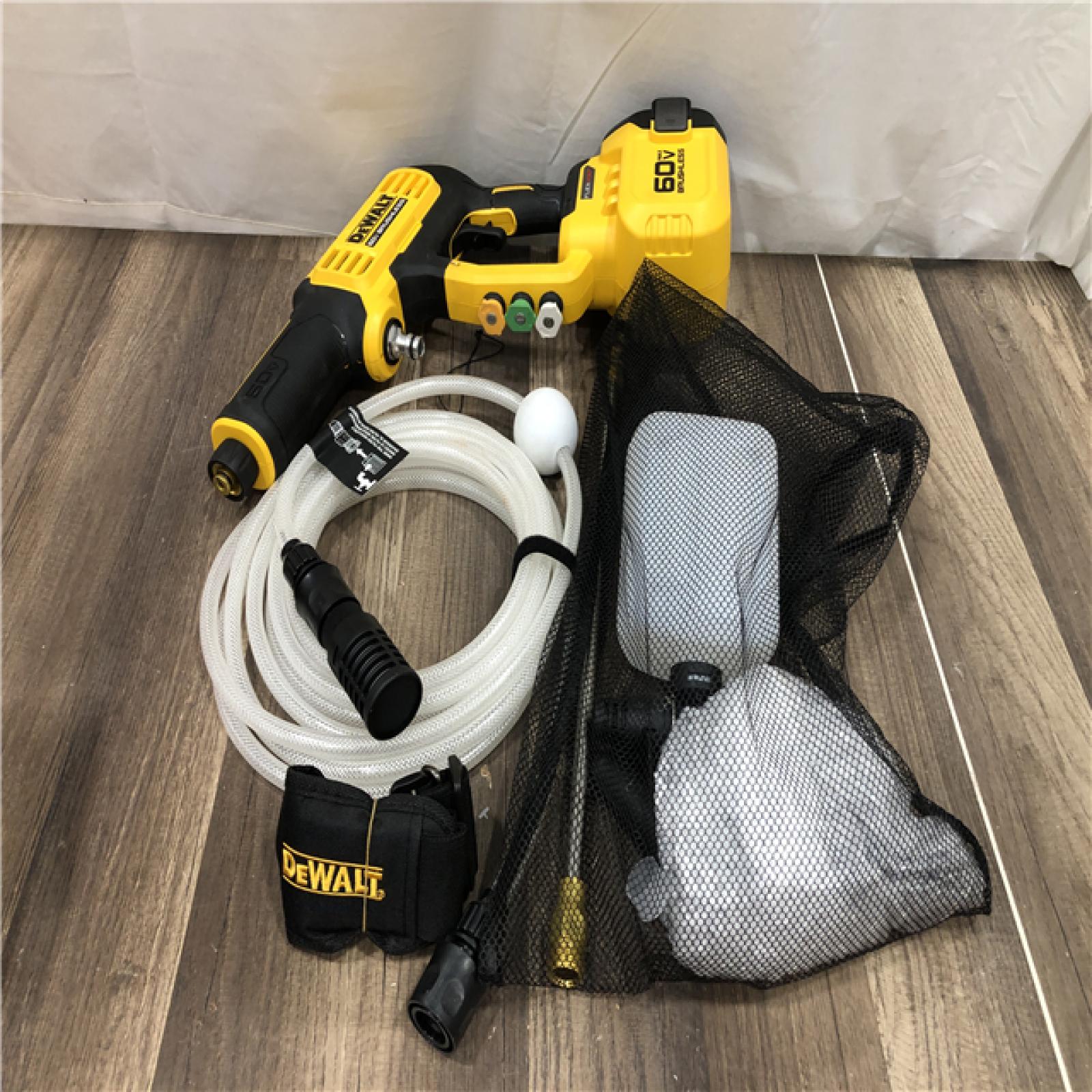 AS-IS DEWALT FLEXVOLT 60V MAX 1000 PSI 1.0 GPM Cold Water Cordless Battery Power Cleaner (Tool Only)