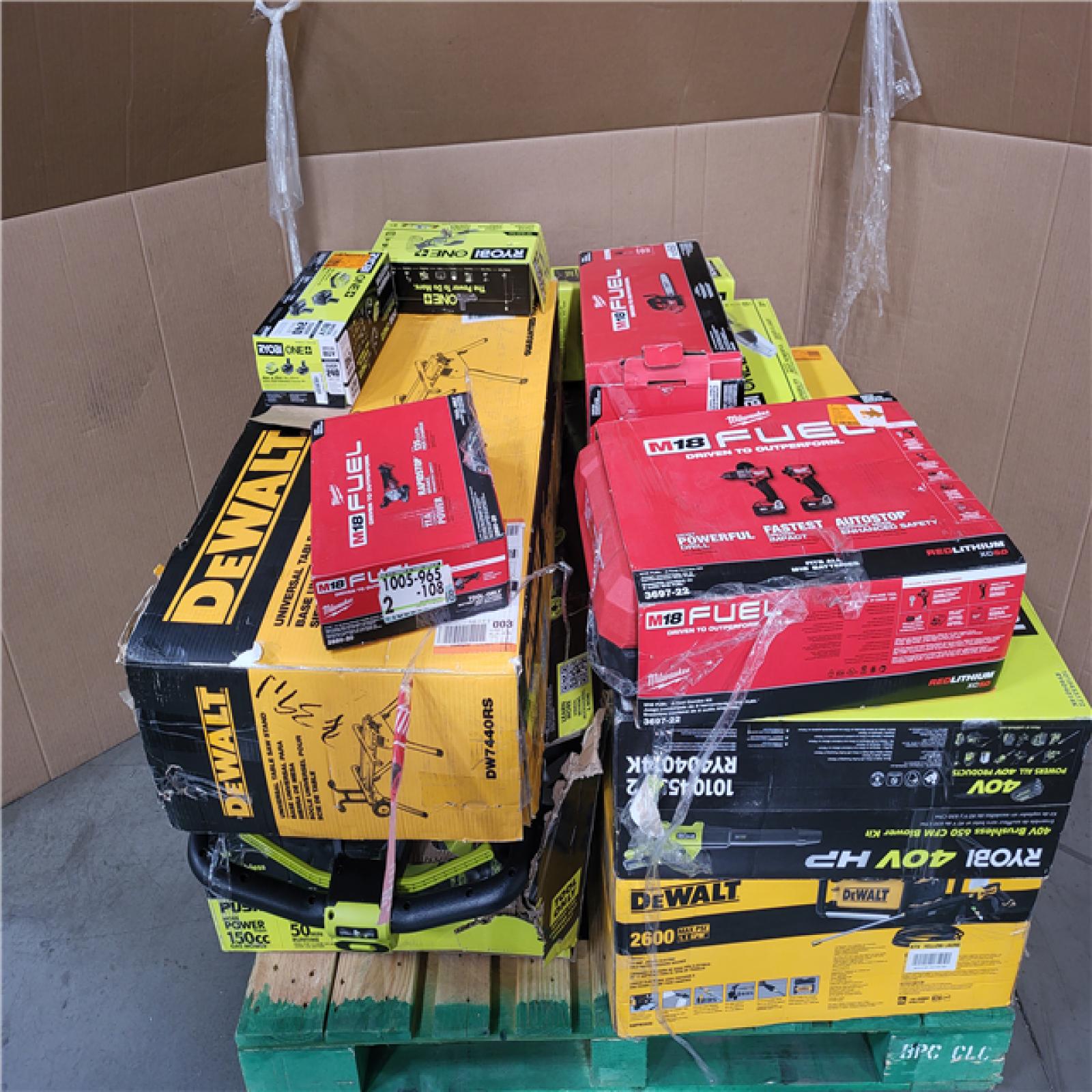 CALIFORNIA AS-IS TOOL PALLET